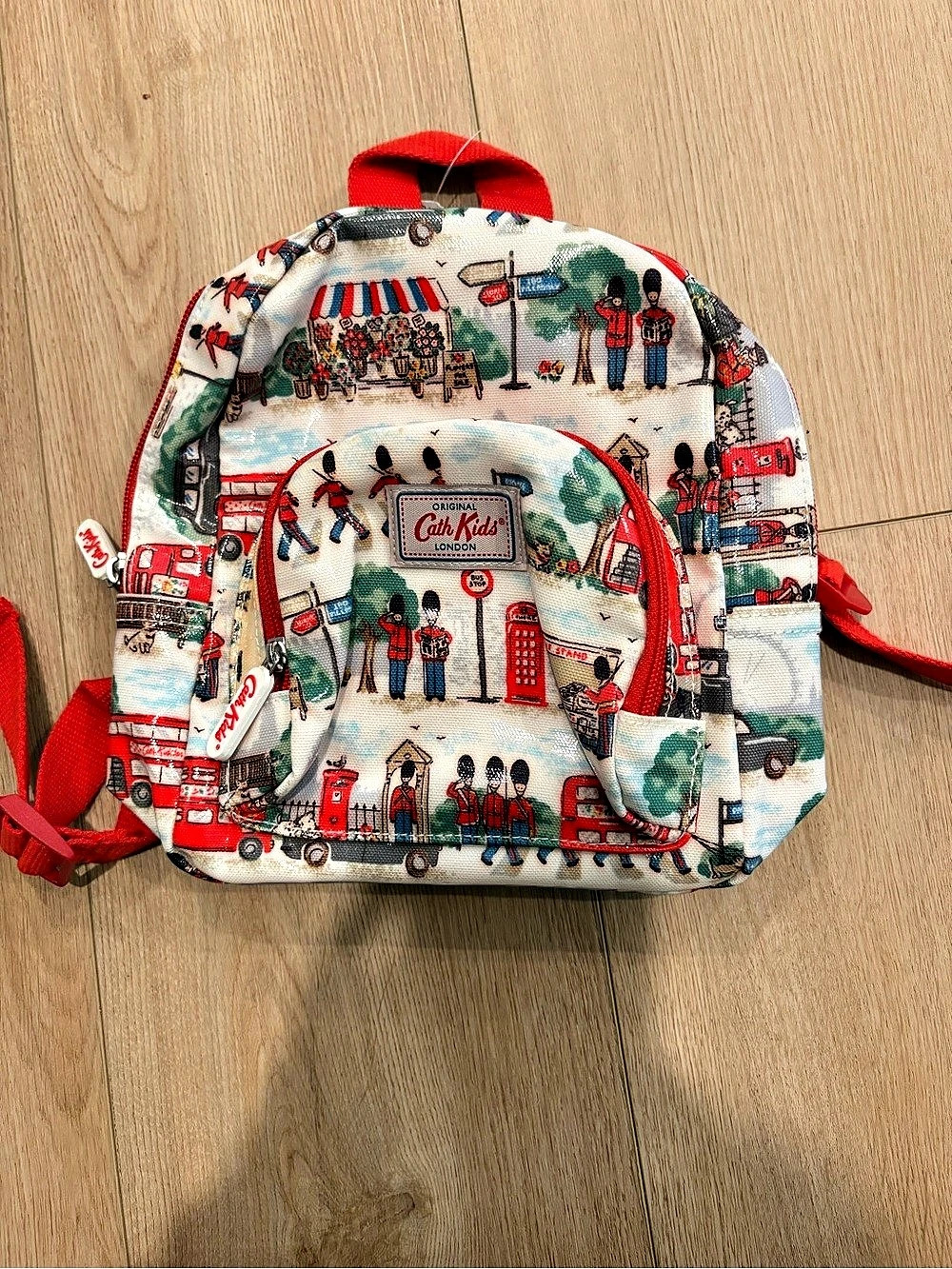 Cath Kidston Cath Kids London Sights Mini Backpack Red & White